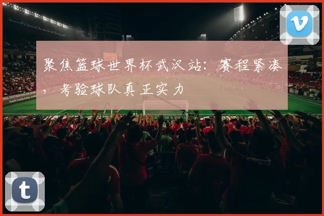 聚焦篮球世界杯武汉站：赛程紧凑，考验球队真正实力