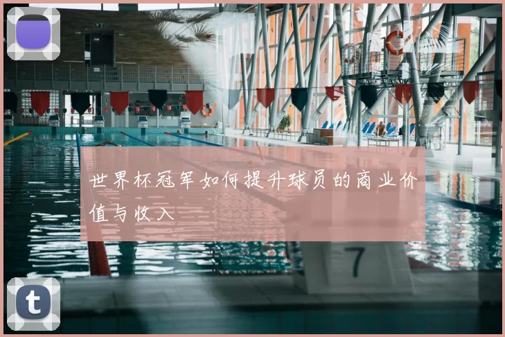 世界杯冠军如何提升球员的商业价值与收入