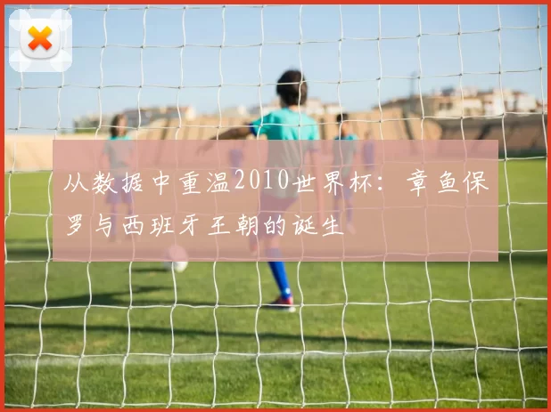从数据中重温2010世界杯：章鱼保罗与西班牙王朝的诞生
